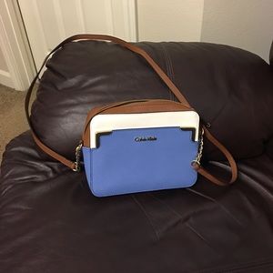 Real Leather Cross Body bag NWOT